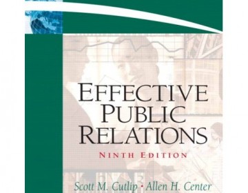 Effective Public Relations, book by Scott Cutlip